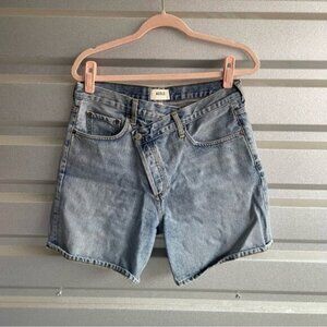 Agolde Criss Cross Short in Momentum